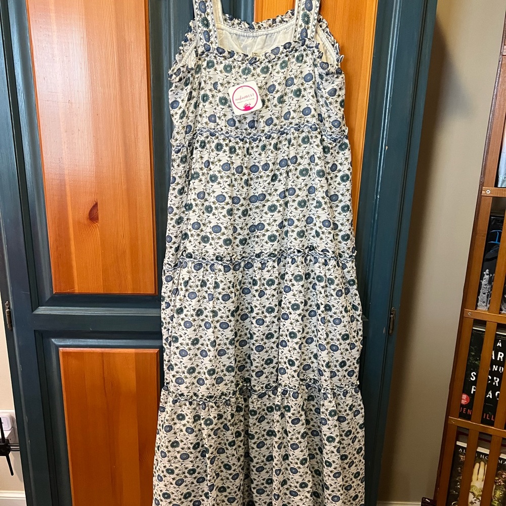 Nadine West Cornflower Blue Dress NWT SIZE L